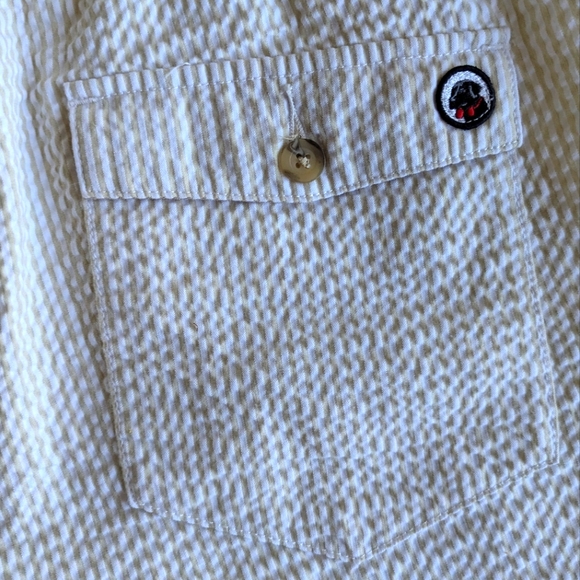 Southern Proper - The Seersucker Short in Tan (Men's XL) - Picture 5 of 8